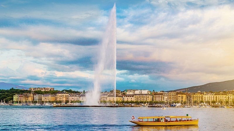 Lago Lérman, Genebra