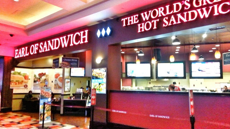 Lanchonete Earl of Sandwich em Las Vegas