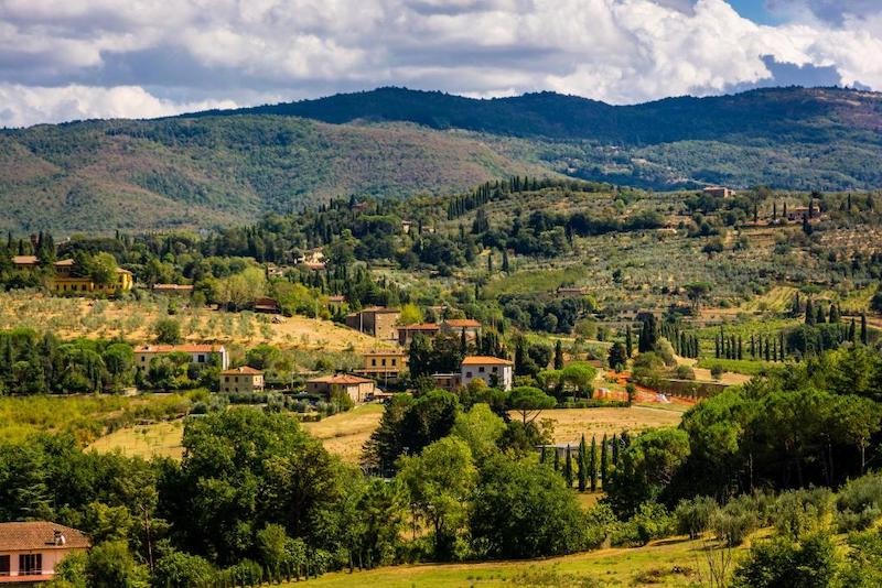 Vista da cidade de Arezzo