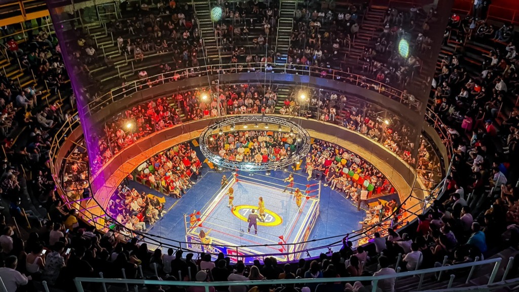 Lucha Libre na Arena Coliseo