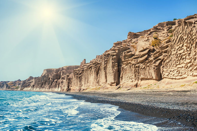 Praia Vlychada, Santorini