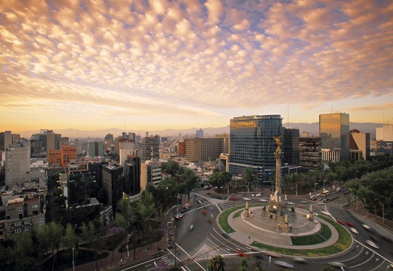 Clima de outono na Cidade do México