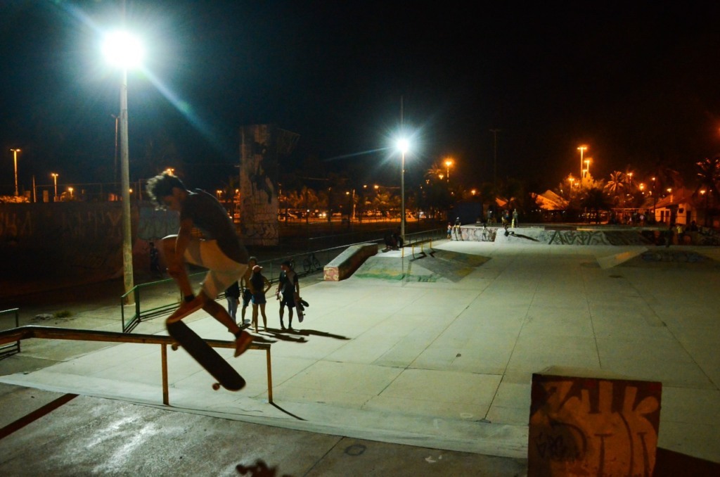 Praia de Atalaia à noite