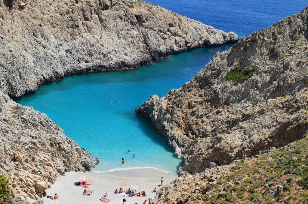 Praia Seitan Limania, Creta