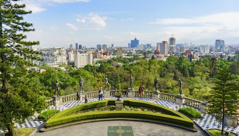 Clima de verão na Cidade do México