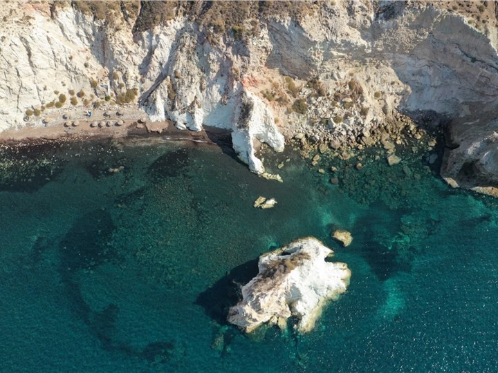 Praia White Beach, Santorini