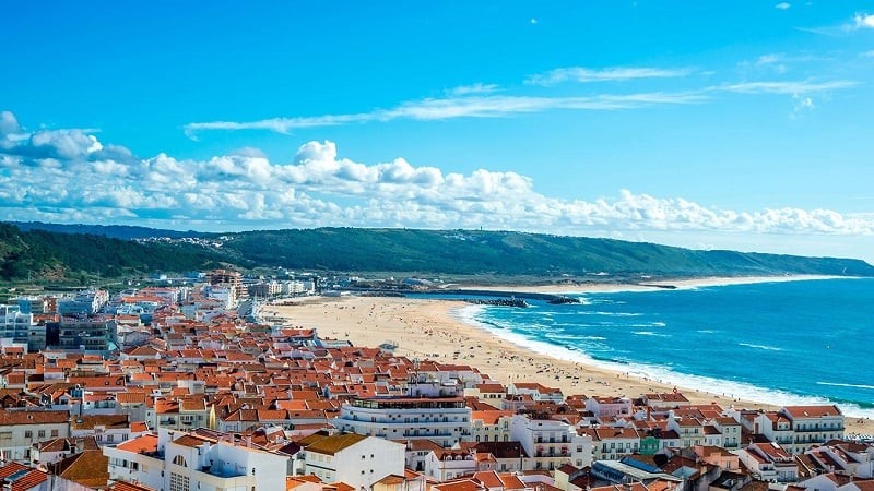 Vista de Nazaré