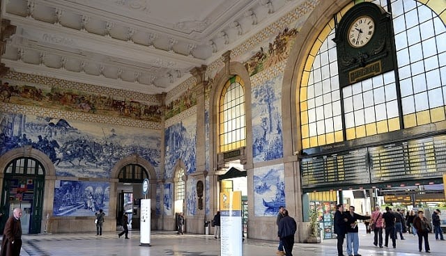 Estação de trem da Campanho no Porto