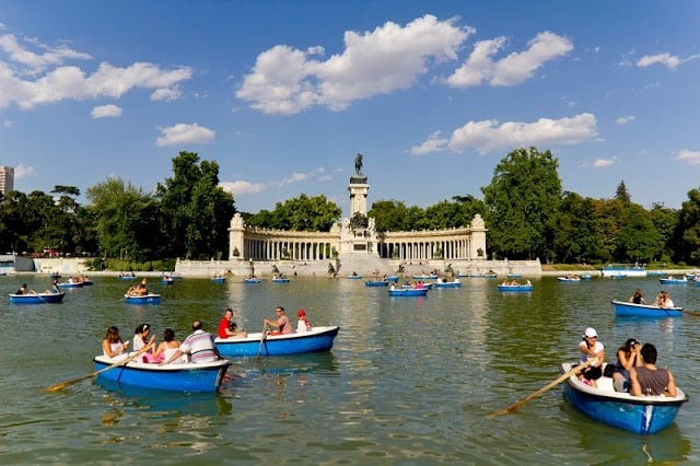 Parque Del Retiro em Madri