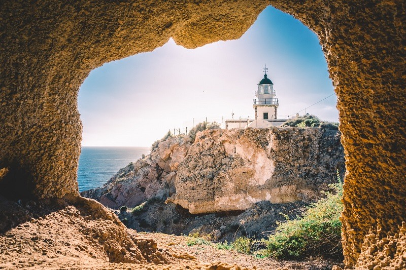 Farol de Santorini