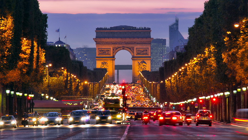 Champs-Élysées em Paris