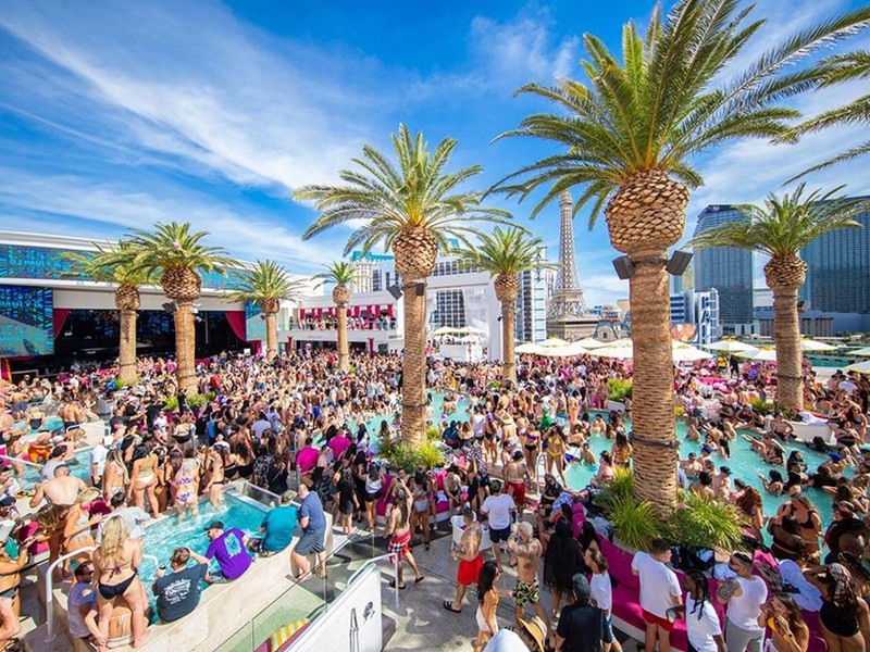 Pool Party em Las Vegas