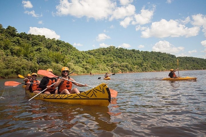 Caiaque no Rio Iguaçu