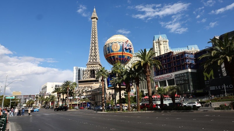 Cidade de Las Vegas em maio