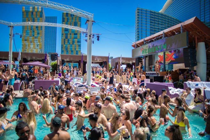 Pool Party Marquee Dayclub em Las Vegas