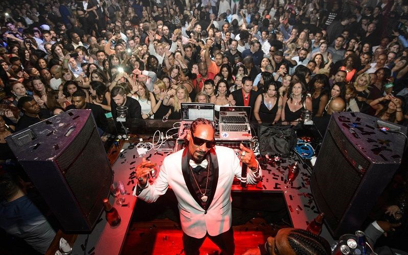 Snoop Dogg na TAO Nightclub em Las Vegas