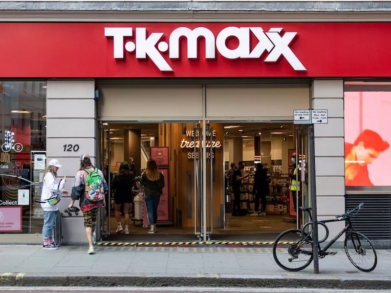 TK Maxx em Dublin