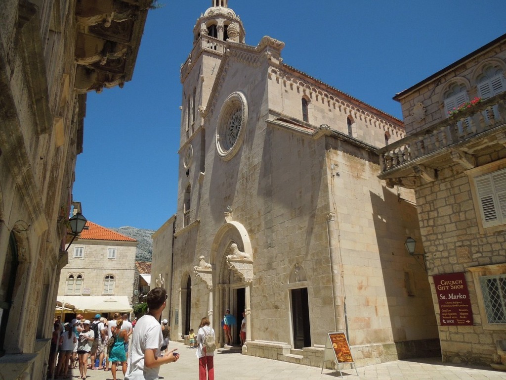 Centro antigo de Korčula
