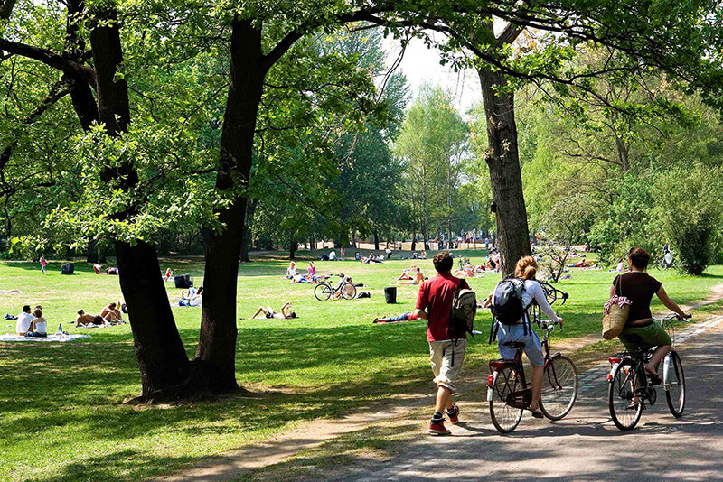 Parque Tiergarten em Berlim