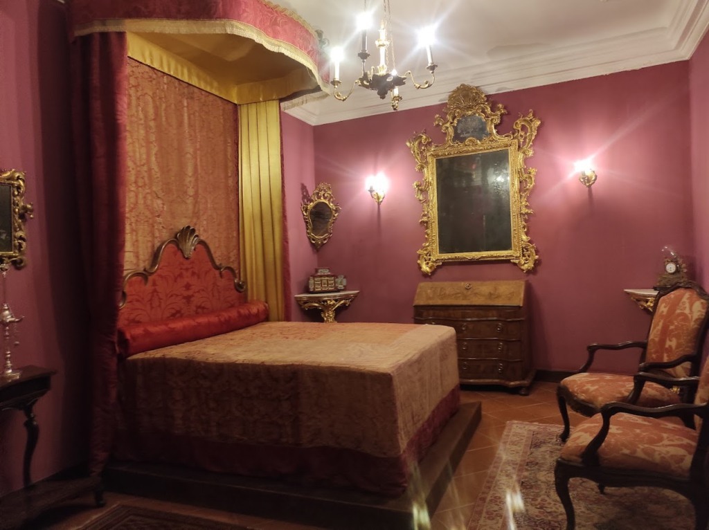 Quarto no Palácio do Reitor