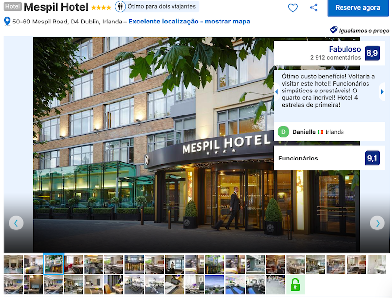 Mespil Hotel em Dublin