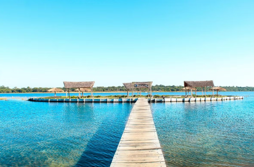 Laguna Blanca no Paraguai