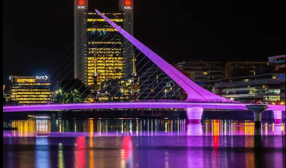 Puente de La Mujer em Buenos Aires