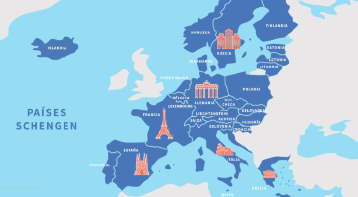 Países do Tratado de Schengen