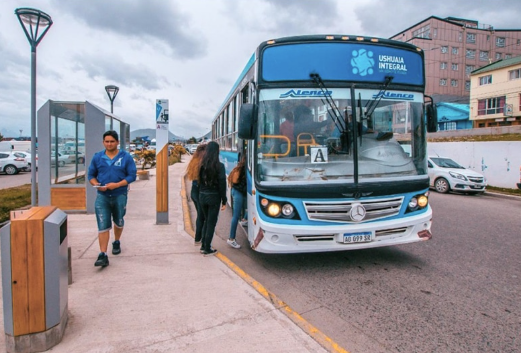 Ônibus no Ushuaia