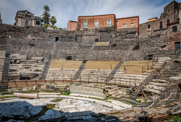 Teatro Romano e o Odeon