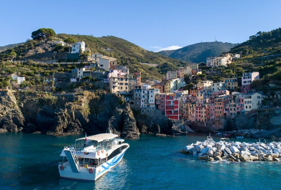 Cinque Terre de barco