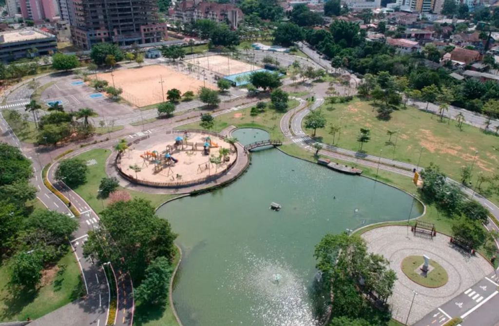 Parque Ramiro Ruediger é um ótimo destino para levar as crianças