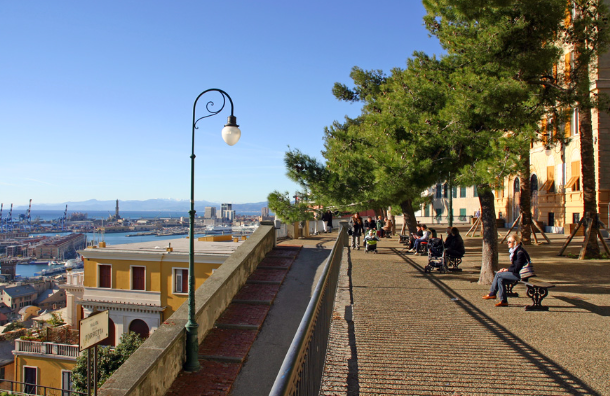 Vista do Castelletto